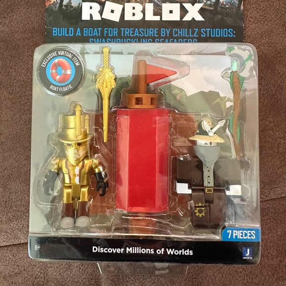 NEW Roblox Build a Boat For Treasure by Chillz Studios Swashbuckling Seafarers - Picture 1 of 2